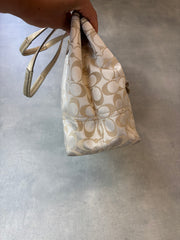 Coach Floral Signature Tote Bag