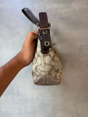 Coach Signature Jacquard Shoulder Bag