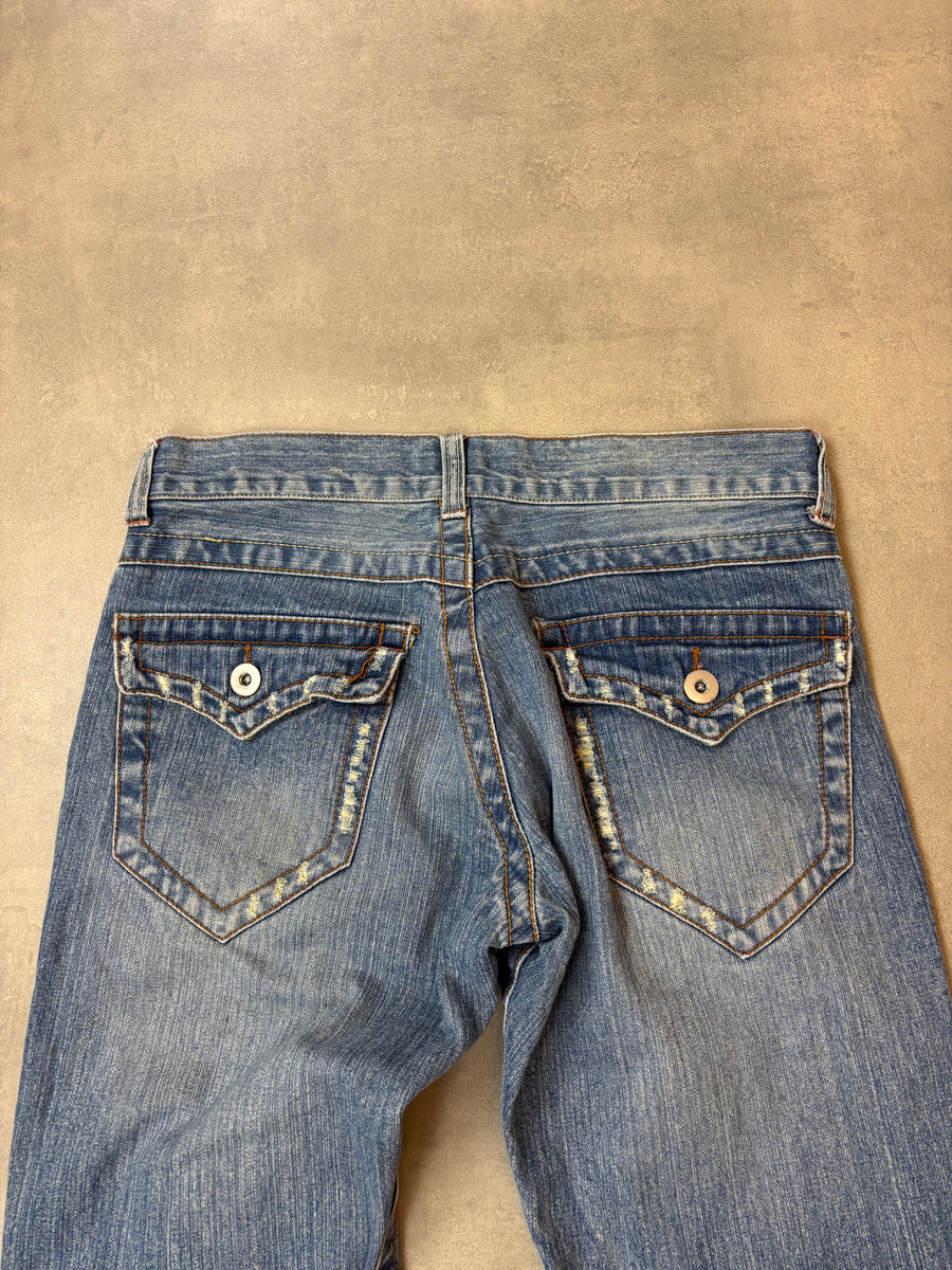 Japanese Rubber Soul Bootcut Herrenjeans (M)