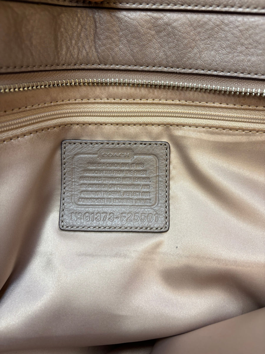 Coach Monogram Tote Bag