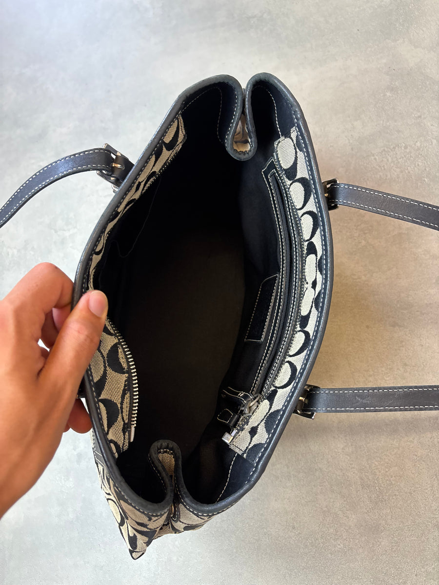Coach Monogram Tote Bag