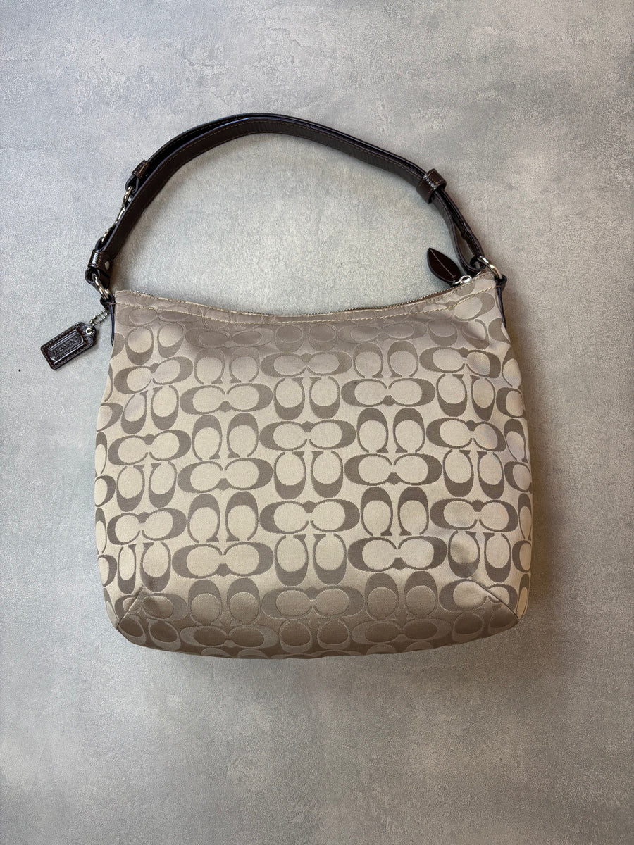 Coach Signature Canvas Shoulder Bag
