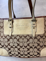 Coach Signature Tote Bag