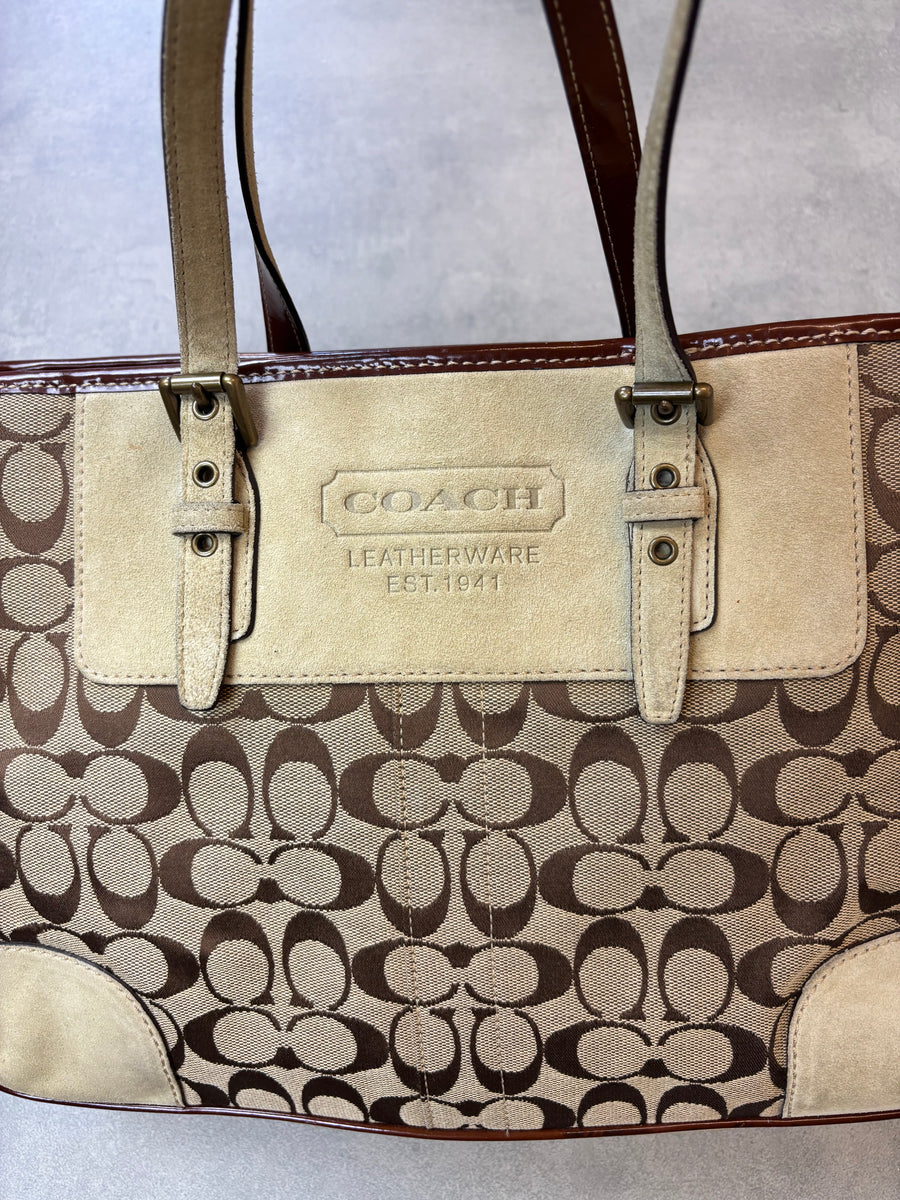 Coach Signature Tote Bag