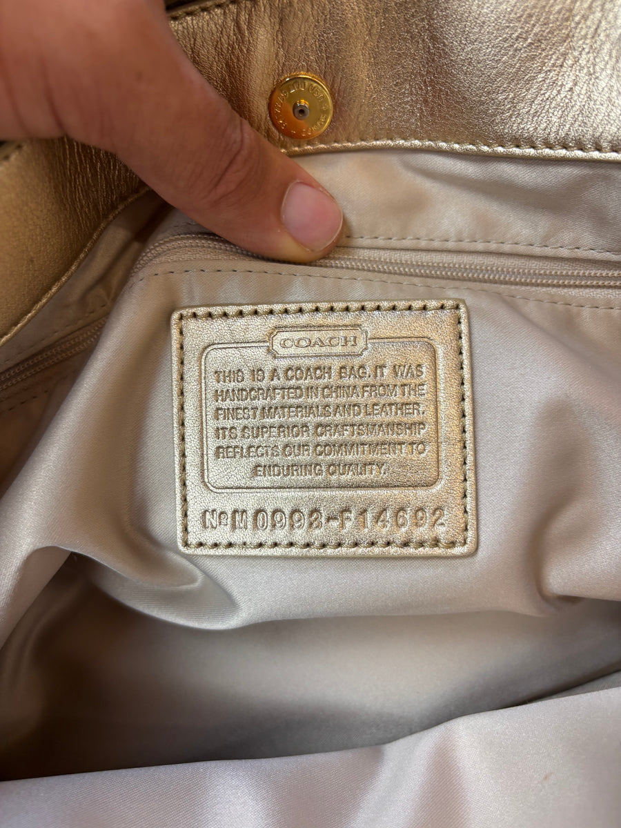 Coach Monogram Shoulder Bag