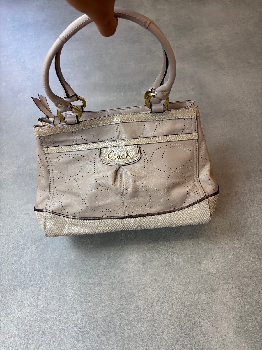 Coach Leather Shoulder Bag