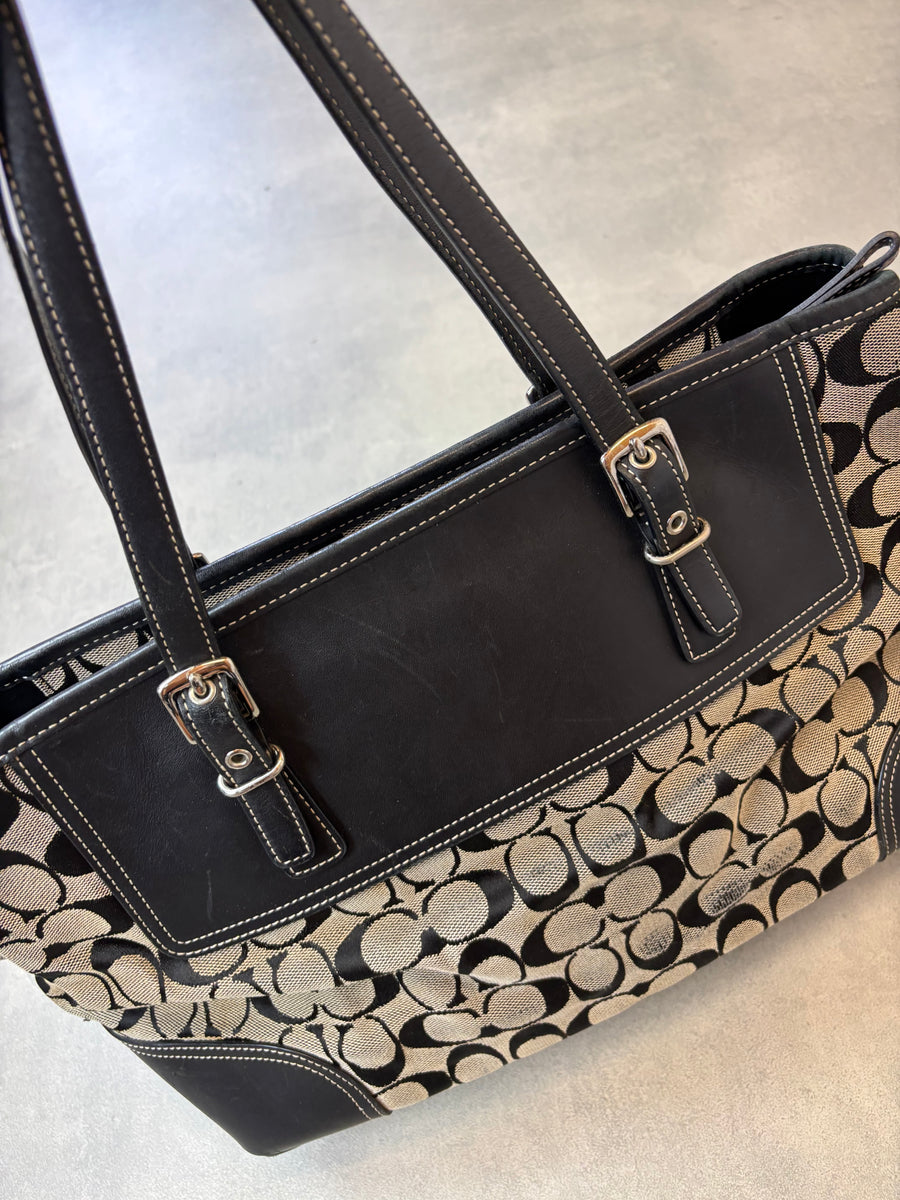 Coach Monogram Tote Bag