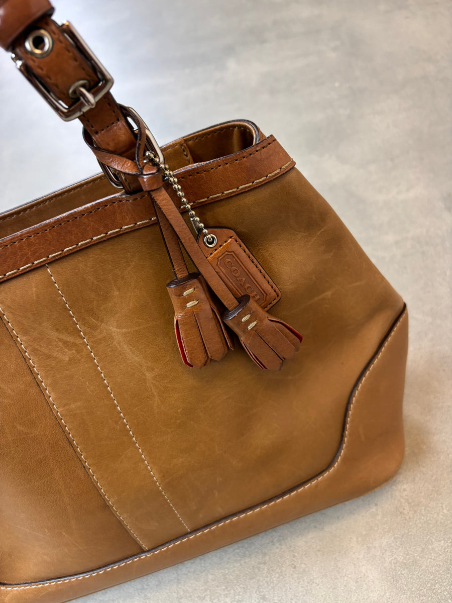 Coach Leather Shoulder Bag