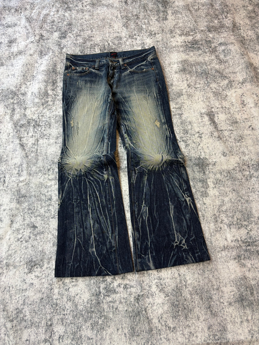 Japanese Jackrose Bootcut Herrenjeans (S)