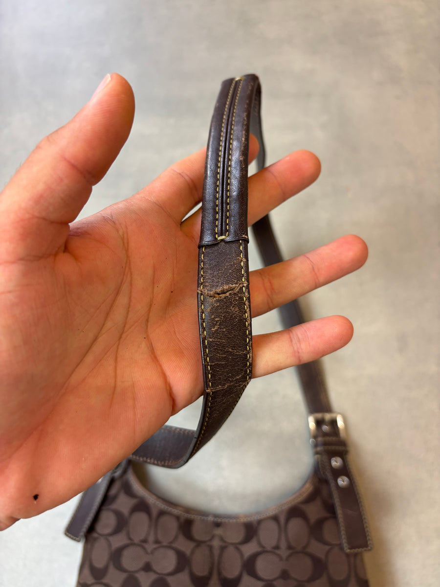 Coach Monogram Shoulder Bag