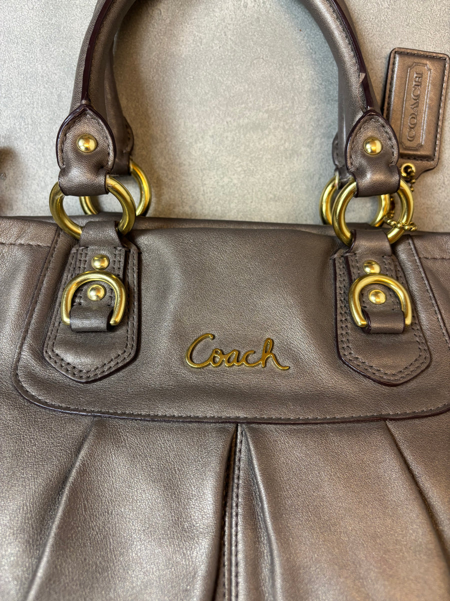 Coach Leather 2-Way Bag