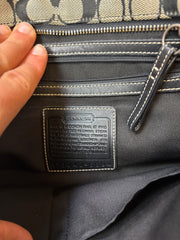 Coach Monogram Tote Bag