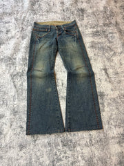 Japanese Blue Way Bootcut Herrrenjeans (M)