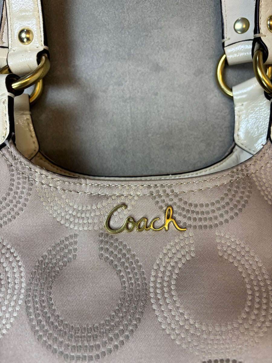 Coach Jacquard Shoulder Bag