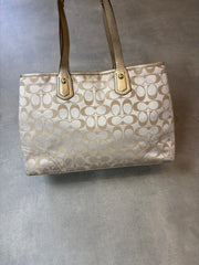 Coach Floral Signature Tote Bag