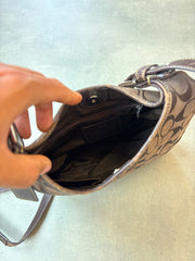 Coach Monogram Shoulder Bag