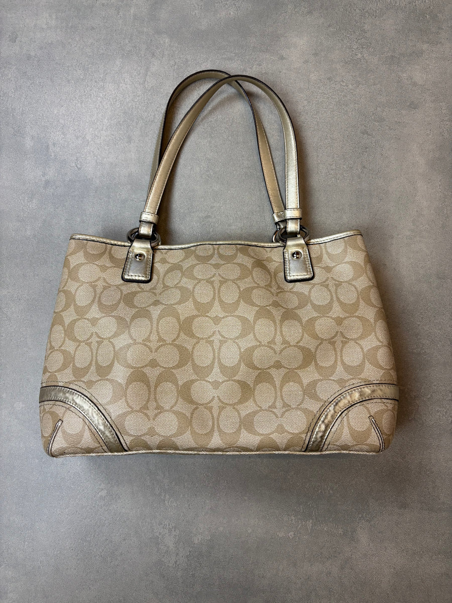 Coach Signature Tote Bag